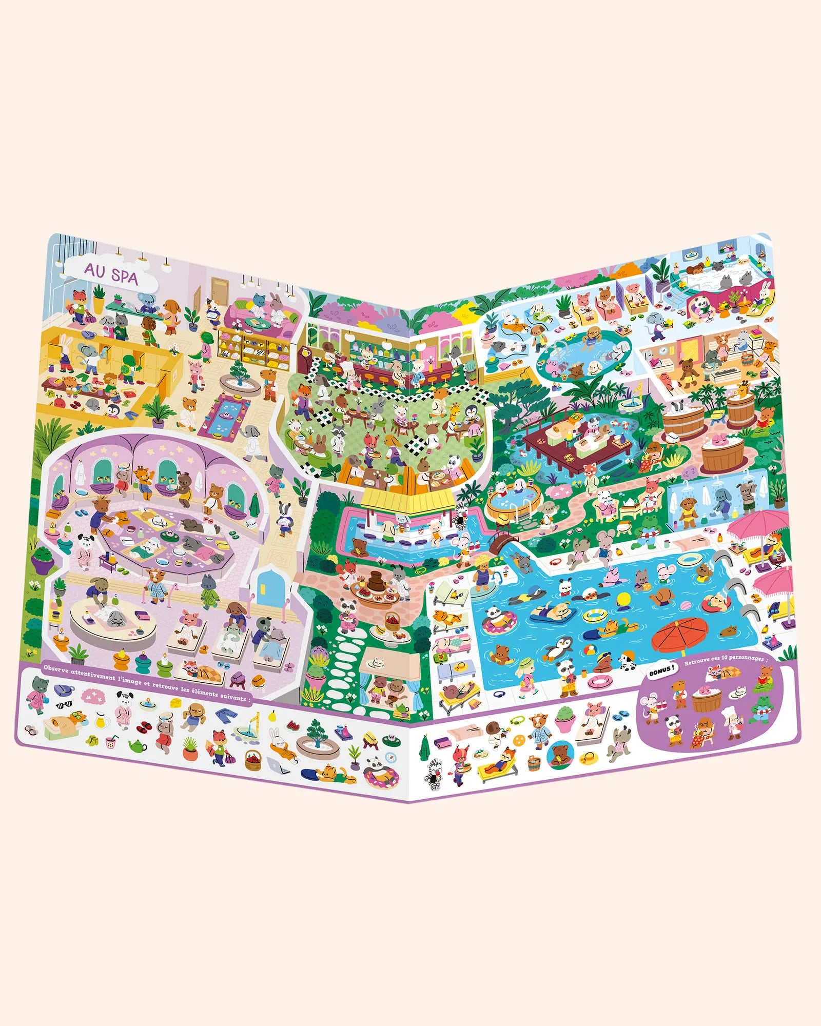 cherche et trouve geant mini monde cosy   auzou 2