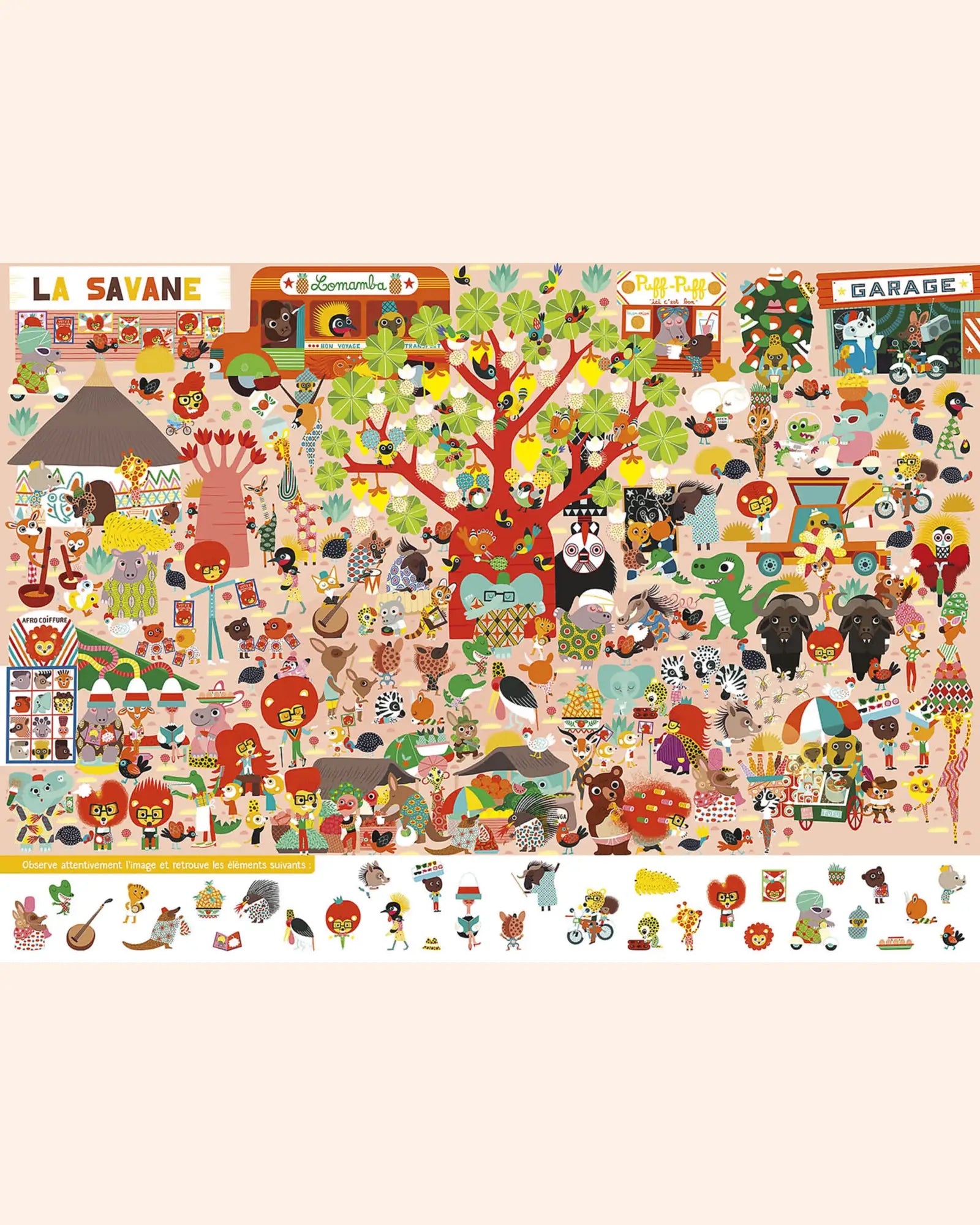 cherche trouve animaux   auzou 2