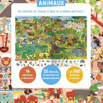 cherche trouve animaux   auzou 4
