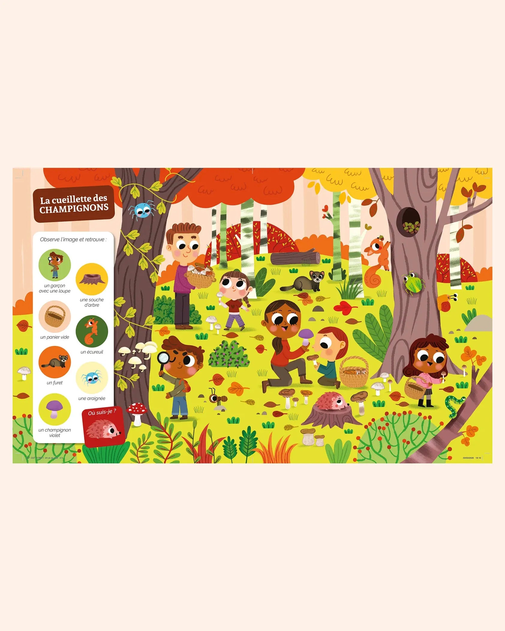 cherche trouve dans la foret   auzou 3