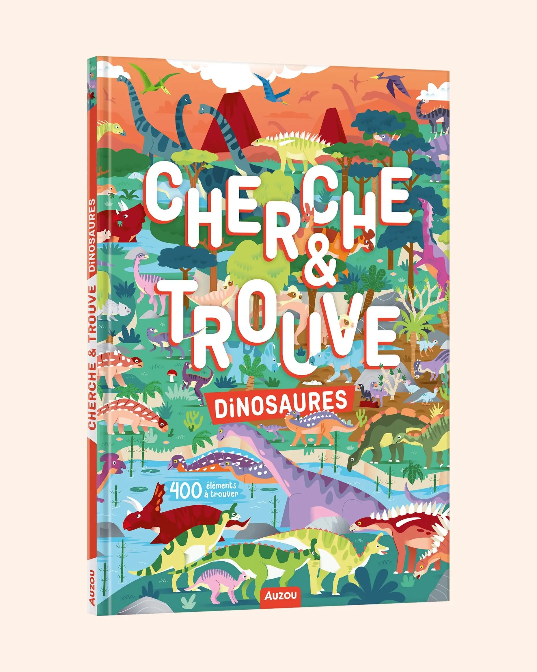 cherche trouve dinosaures   auzou 1