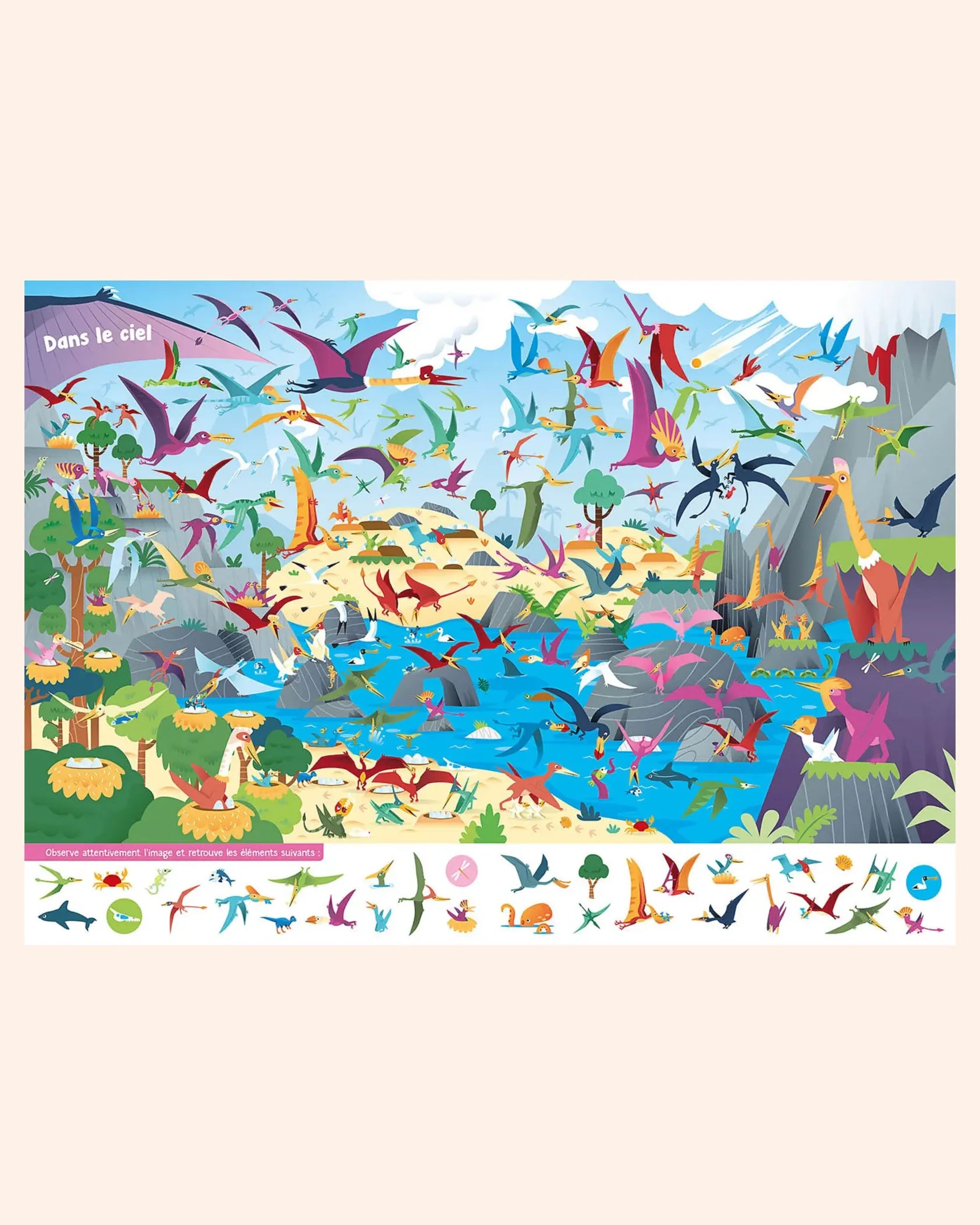 cherche trouve dinosaures   auzou 2
