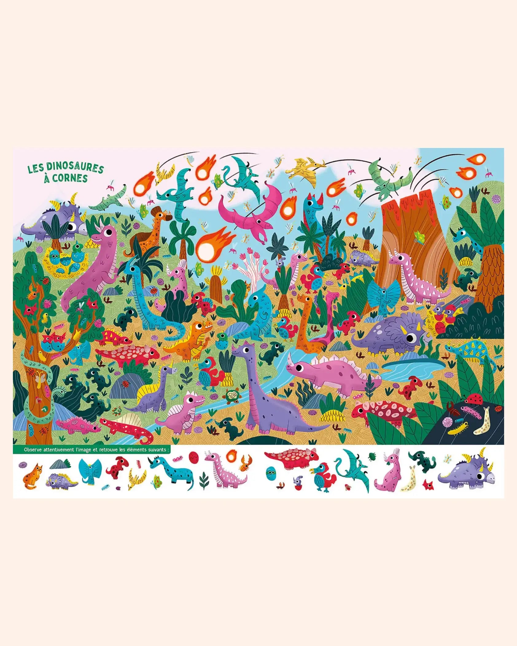 cherche trouve dinosaures   auzou 3