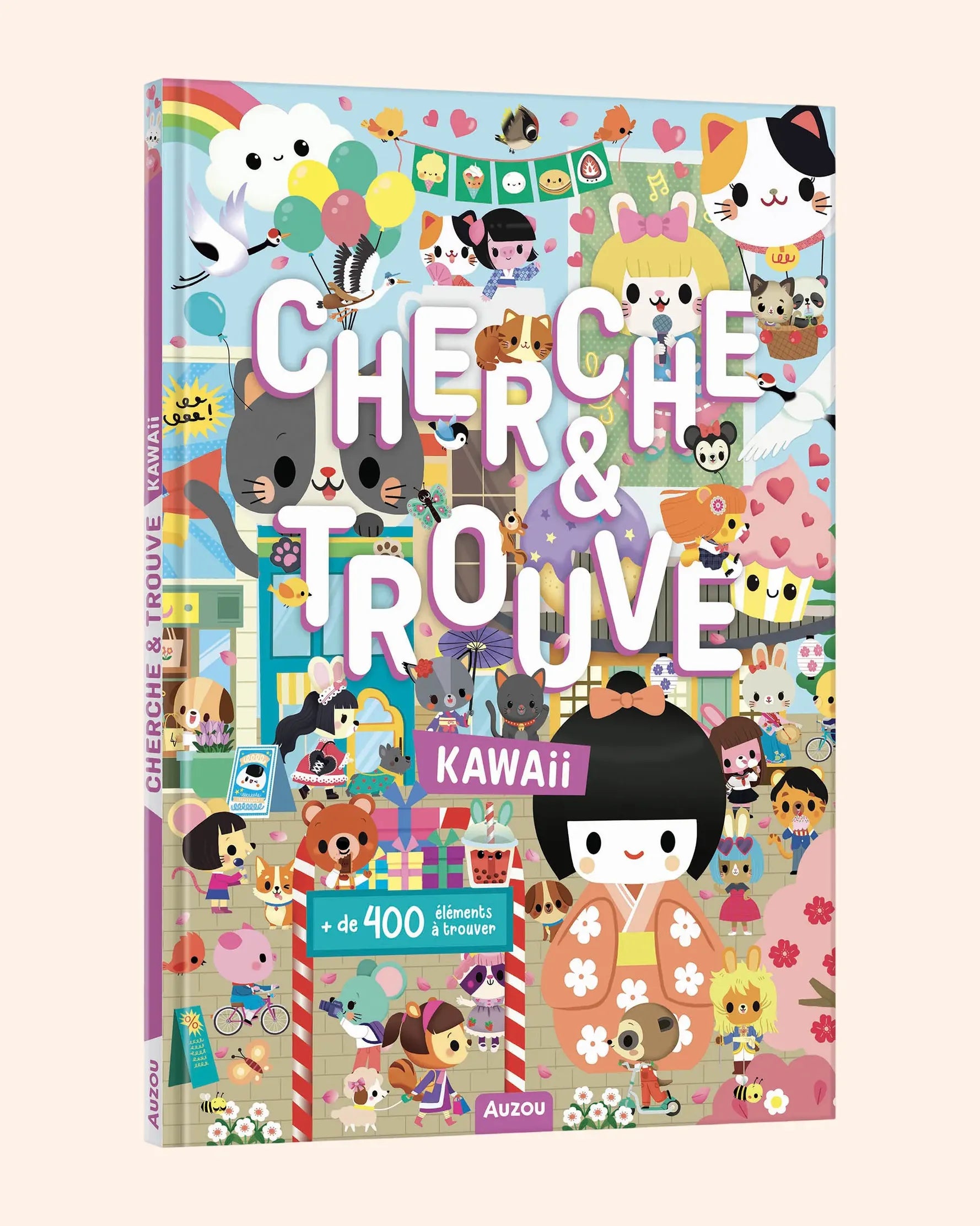 cherche trouve kawaii   auzou 1