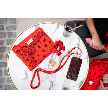 chouchou bandana rouge mon petit leon 6