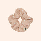 chouchou gaze coton beige petits coeurs   atelier wagram 1