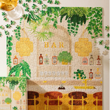 cocktail bar jigsaw puzzle box set