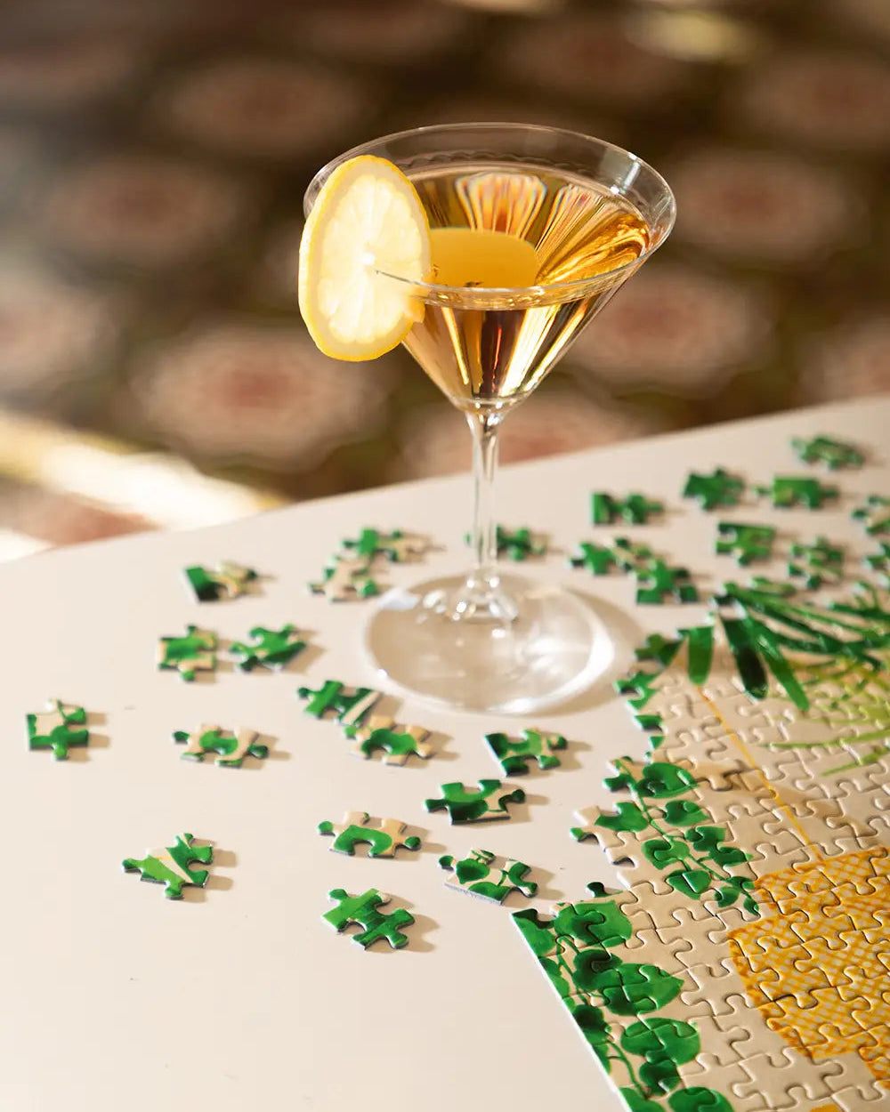 cocktail bar jigsaw puzzle mood shot