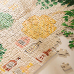 cocktail bar jigsaw puzzle textured pieces