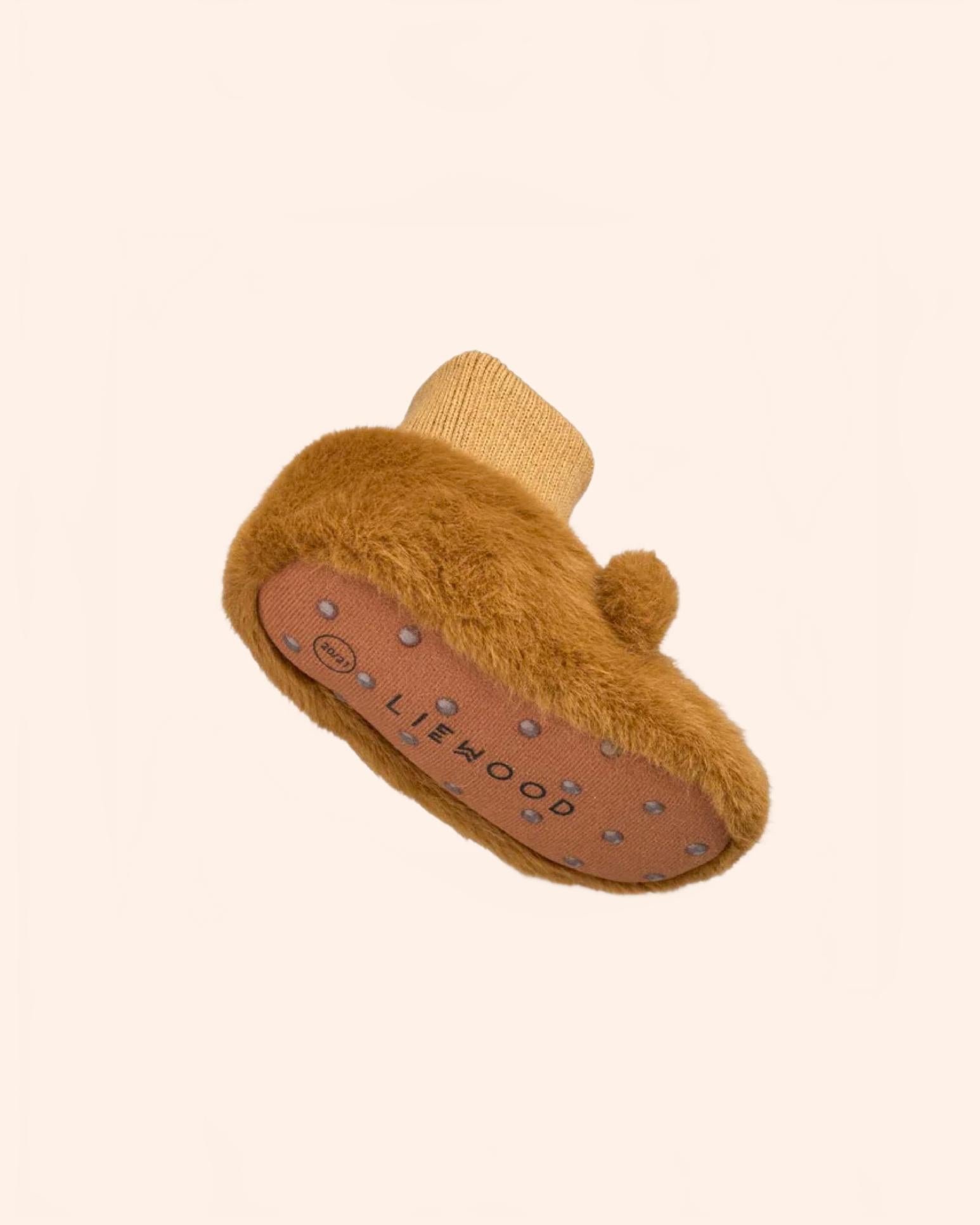 coffret naissance peluche chaussons ours