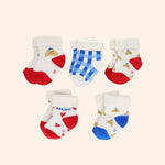 coffret semainier 5 paires de chaussettes bebe 0 9 mois   le petit souk 2