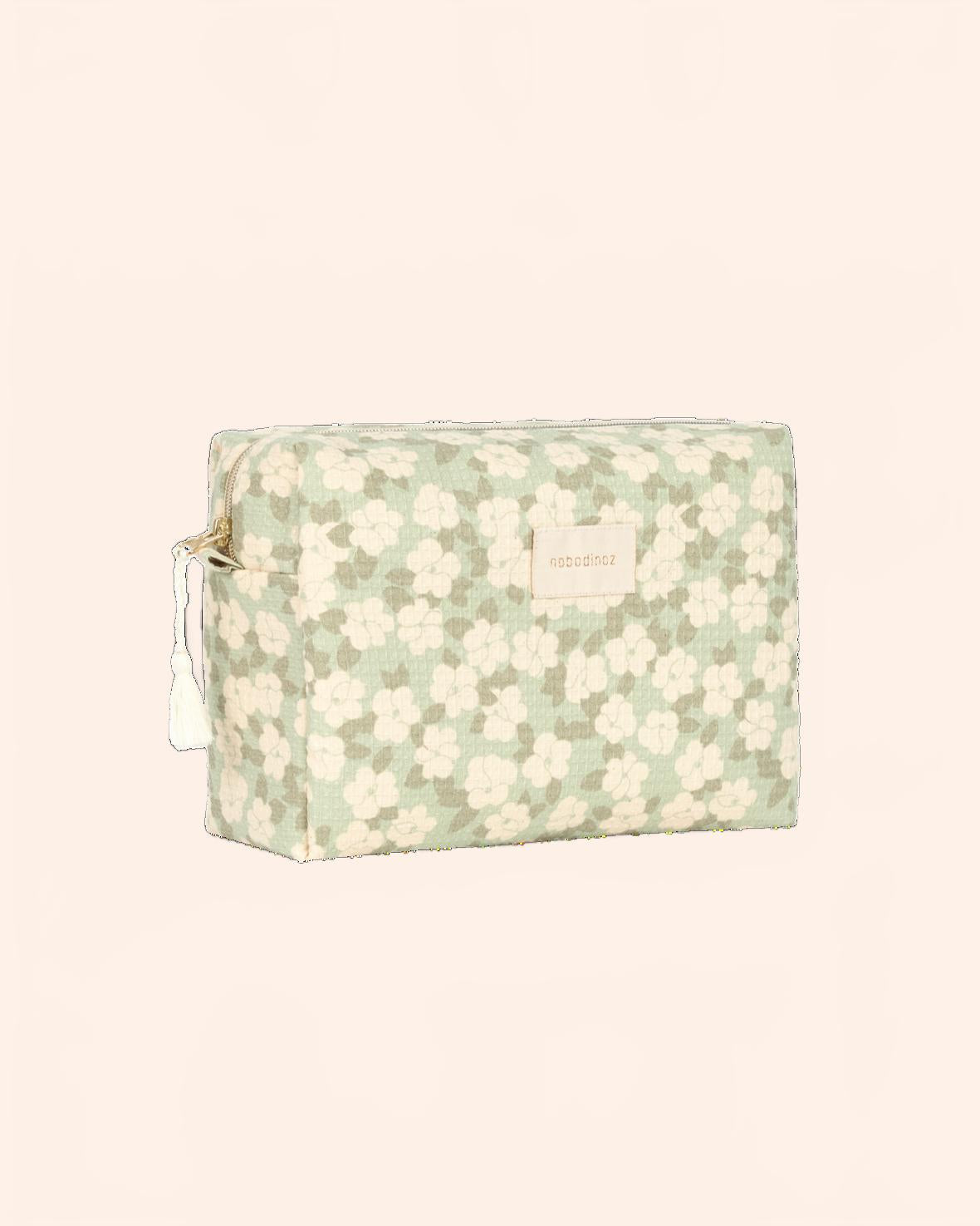 diva waterproof vanity case green sakura nobodinoz 2 8435574936868