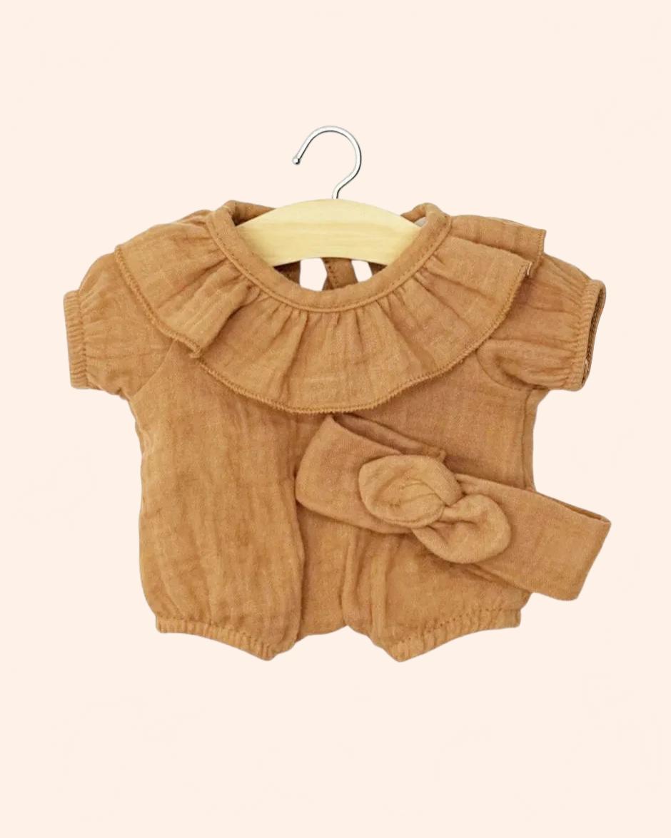 dressing poupee made in france babies babies barboteuse a collerette eva et son 