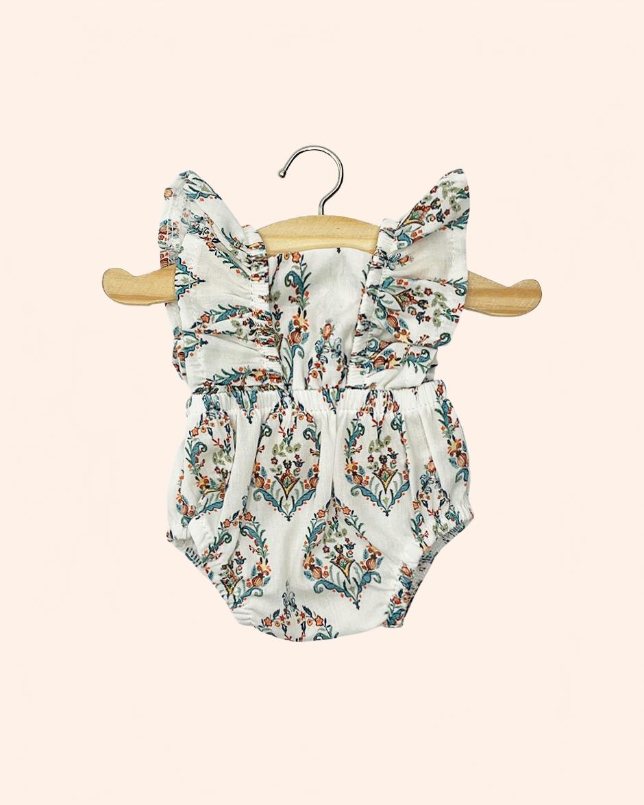 dressing poupee made in france gordis barboteuse retro lou en coton emma