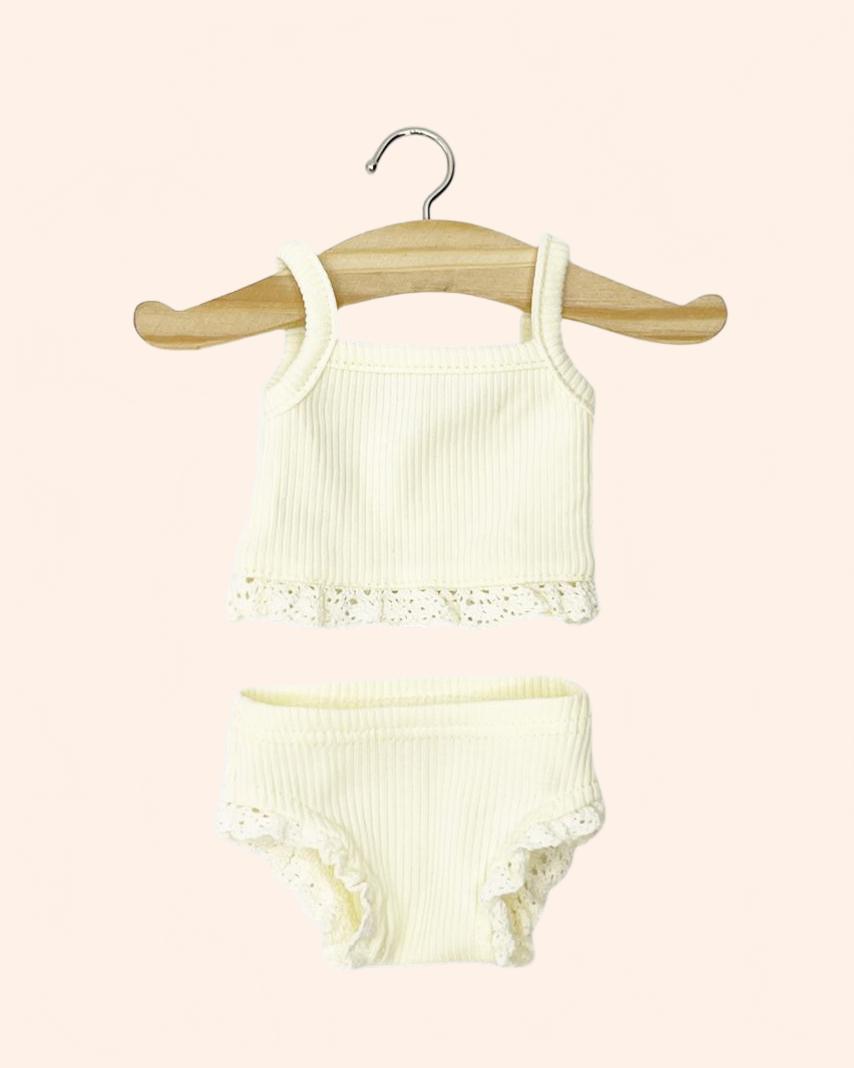 dressing poupee made in france gordis boite paques ptits dessous jaune pastel2