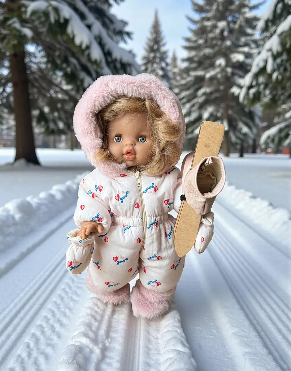 dressing poupee made in france gordis combinaison de ski gigi en coton im yours noel tout schuss ambiance