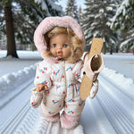 dressing poupee made in france gordis combinaison de ski gigi en coton im yours noel tout schuss ambiance