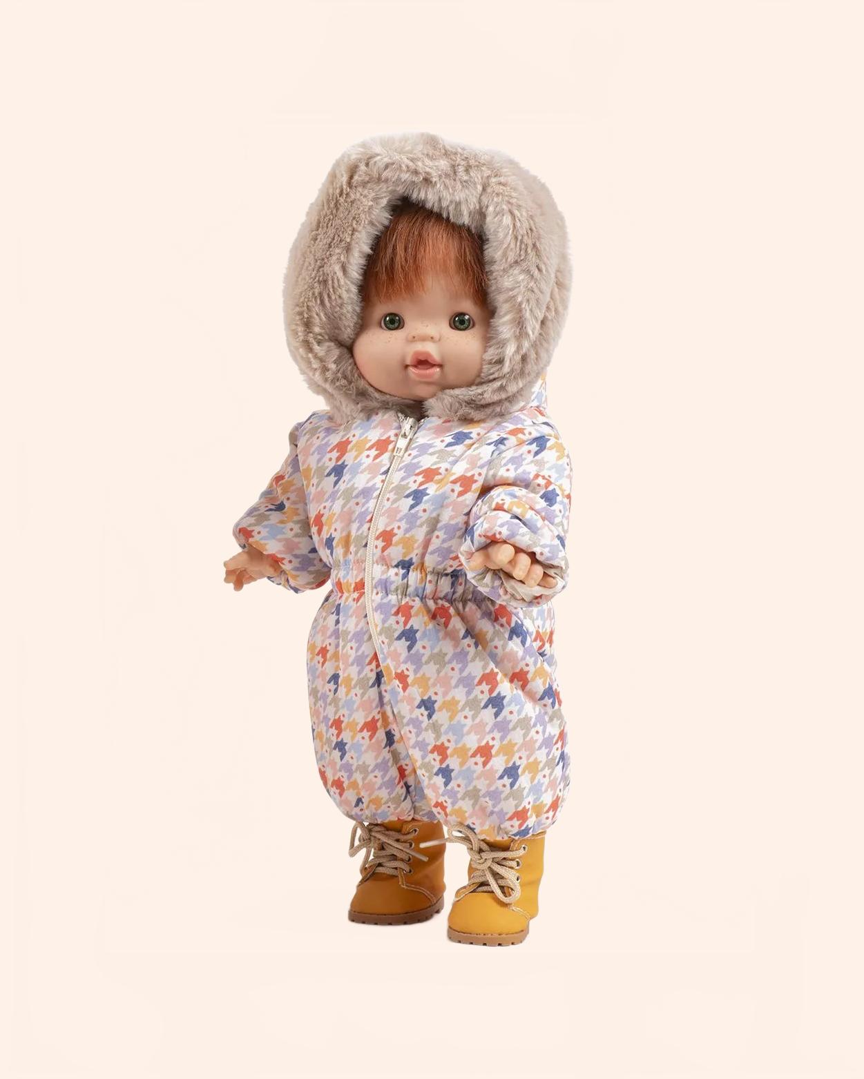 dressing poupee made in france gordis combinaison de ski gigi en coton slalom noel tout schuss jpg