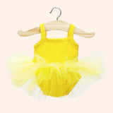 dressing poupee made in france gordis tutu de danse celestine jaune