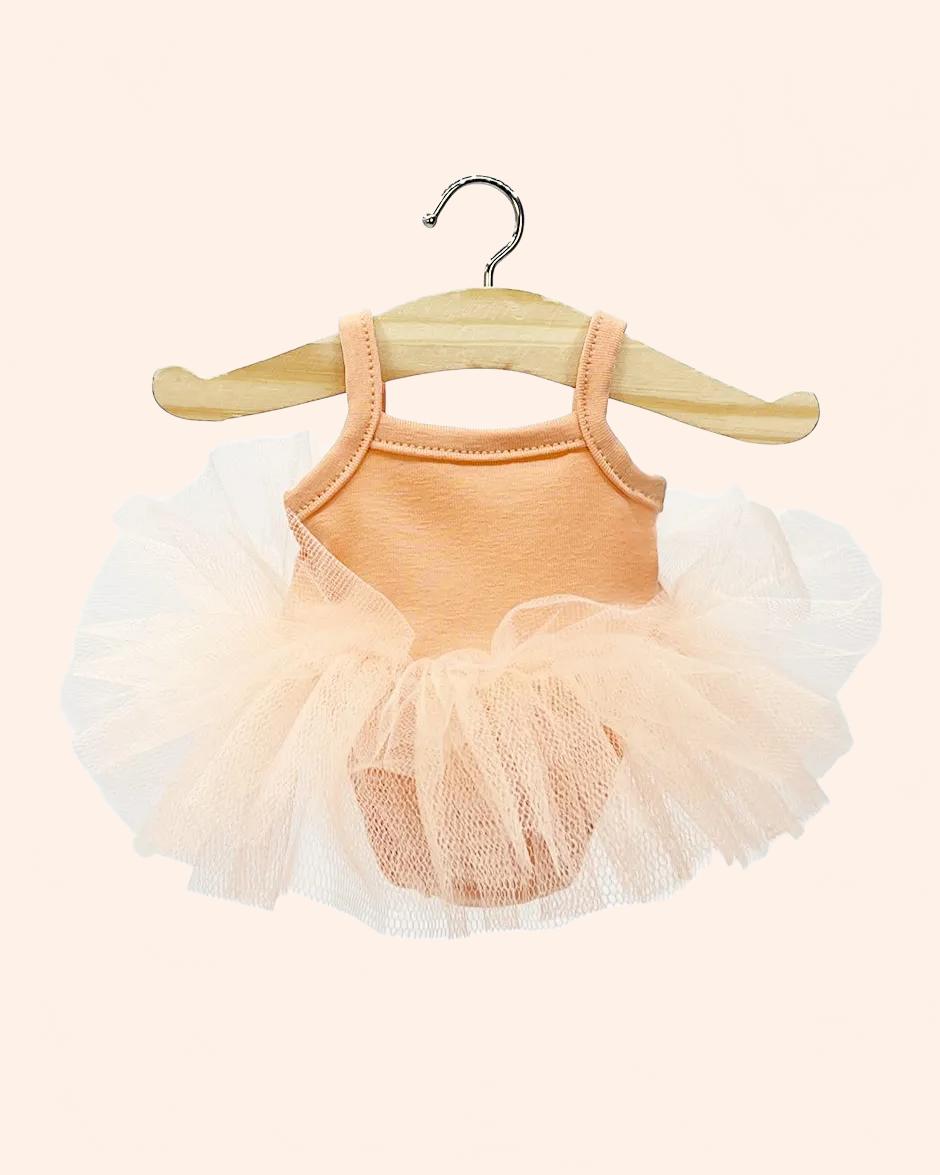 dressing poupee made in france gordis tutu de danse celestine peche