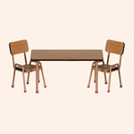 ensemble table et chaises souris   rose   maileg 1