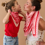 foulard amour fou rose rouge   100 cm   atelier wagram 2