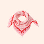 foulard amour fou rose rouge   55 cm   atelier wagram 1