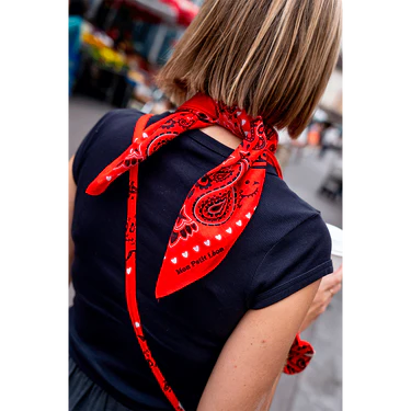 foulard bandana rouge mon petit leon 6