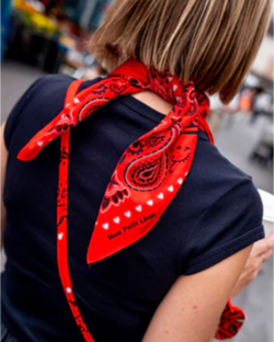 foulard bandana rouge mon petit leon 3
