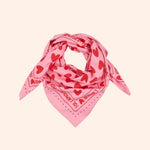 foulard toi l amour et moi rose rouge   100 cm   atelier wagram 1