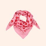 foulard toi l amour et moi rose rouge   100 cm   atelier wagram 1