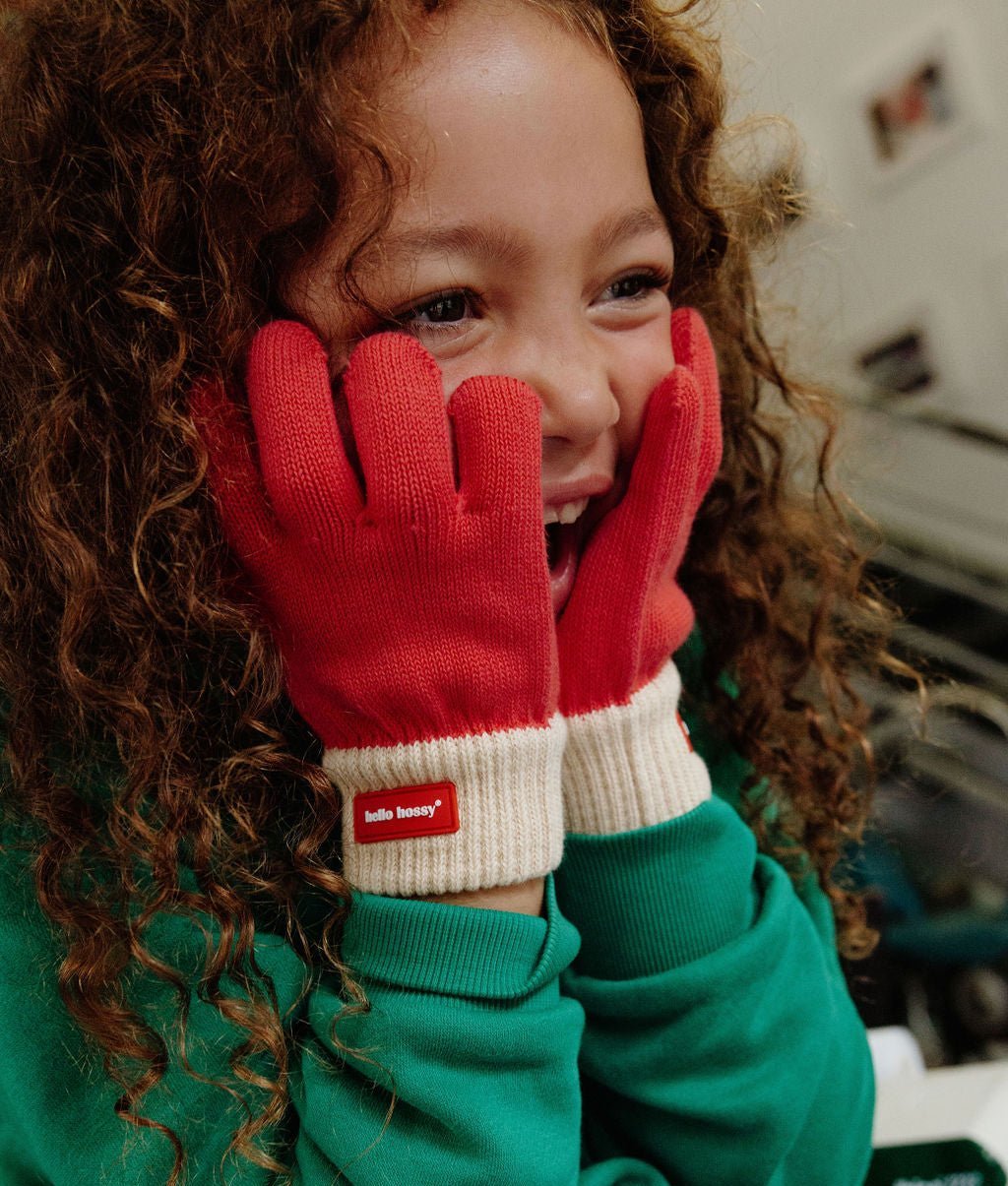gants handy framboise enfants bebes cool kids only hello hossy 661307