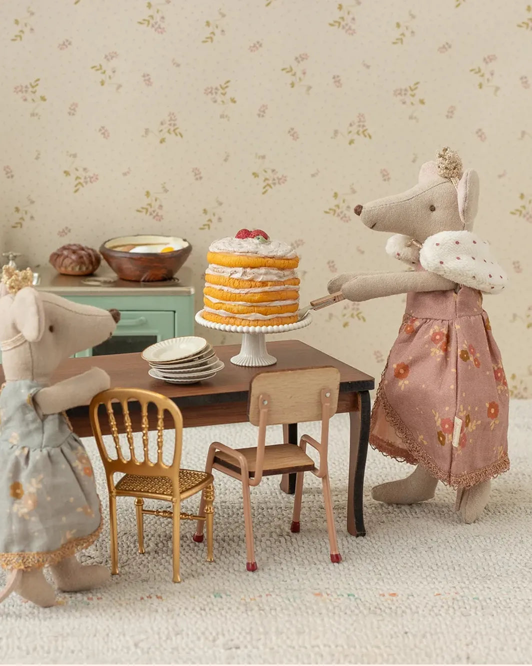 gateau de fete et son presentoir souris   maileg 2