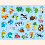 gommettes dinosaures   auzou 3