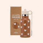 gourde acier inoxydable caramel