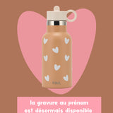 gourde acier inoxydable nougat  1 