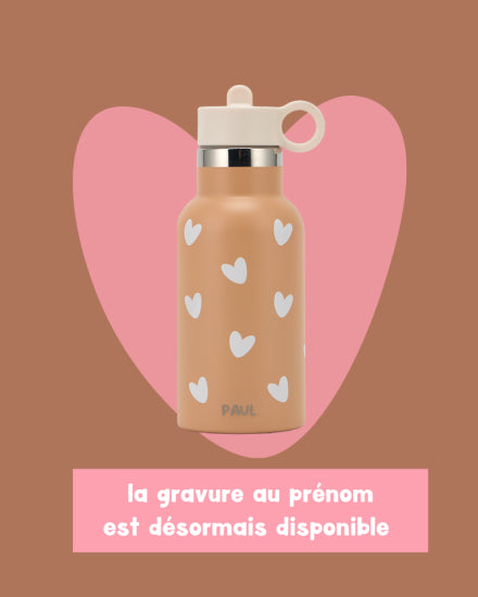 gourde acier inoxydable nougat  1 