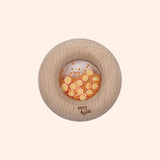 hochet sensoriel orange petit boum