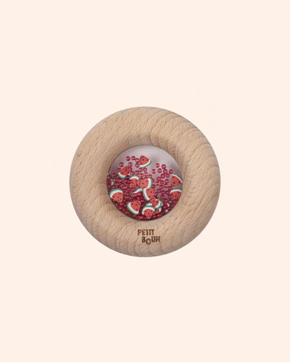 hochet sensoriel pasteque petit boum