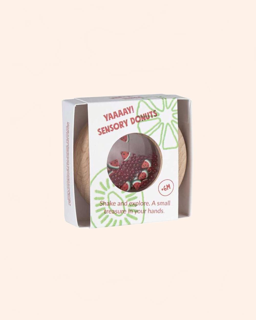 hochet sensoriel pasteque petit boum