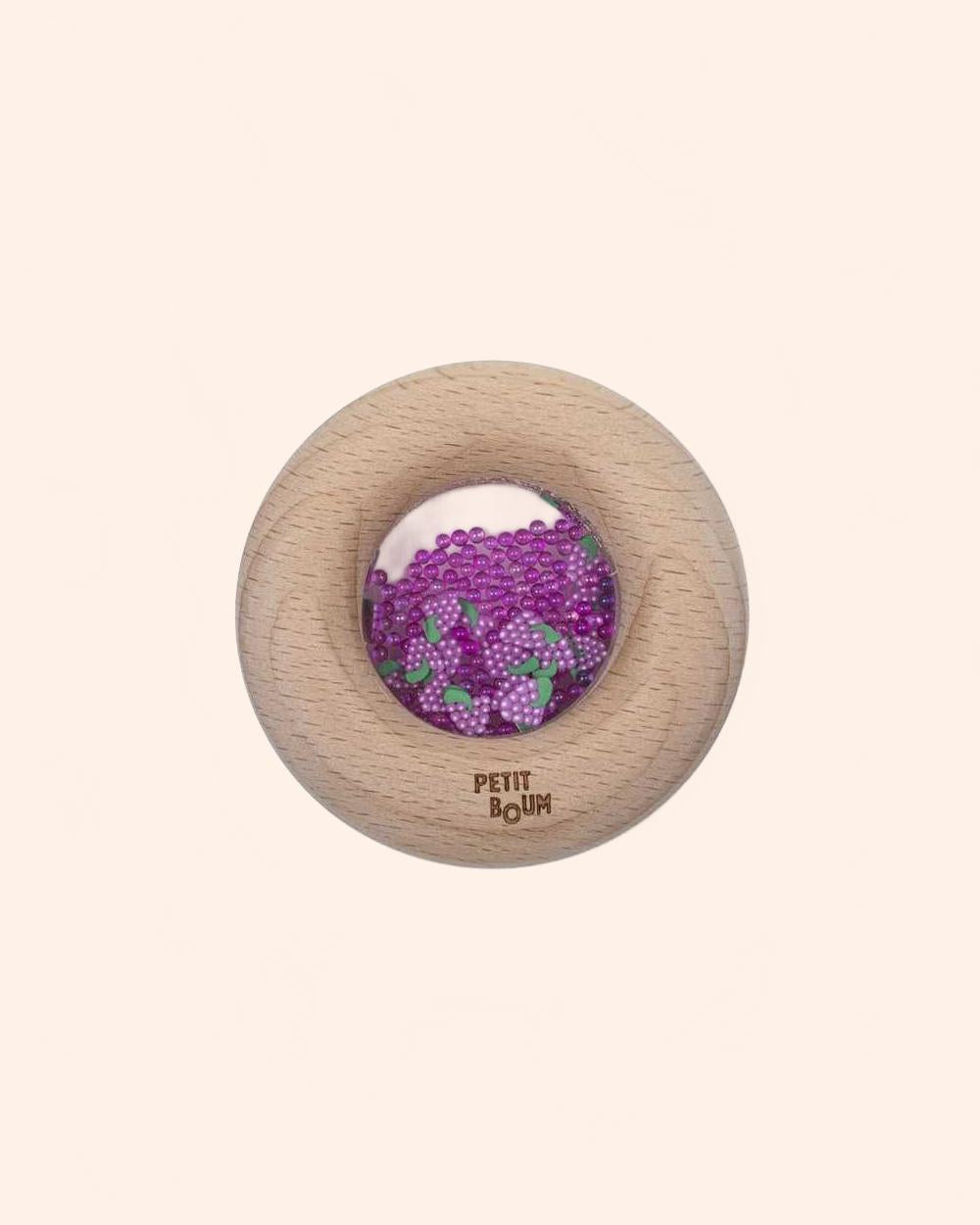 hochet sensoriel raisin petit boum