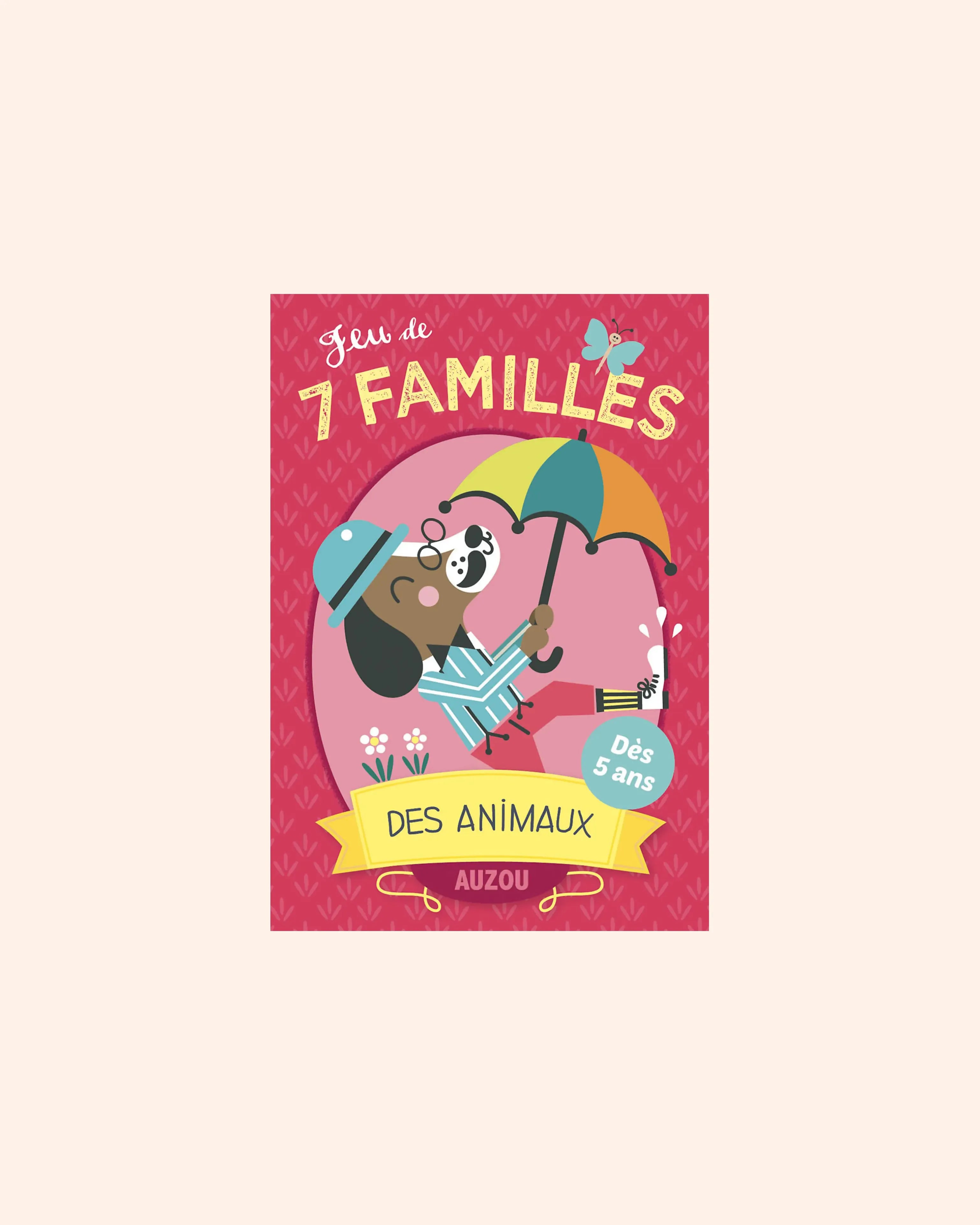jeu de 7 familles des animaux   auzou 2
