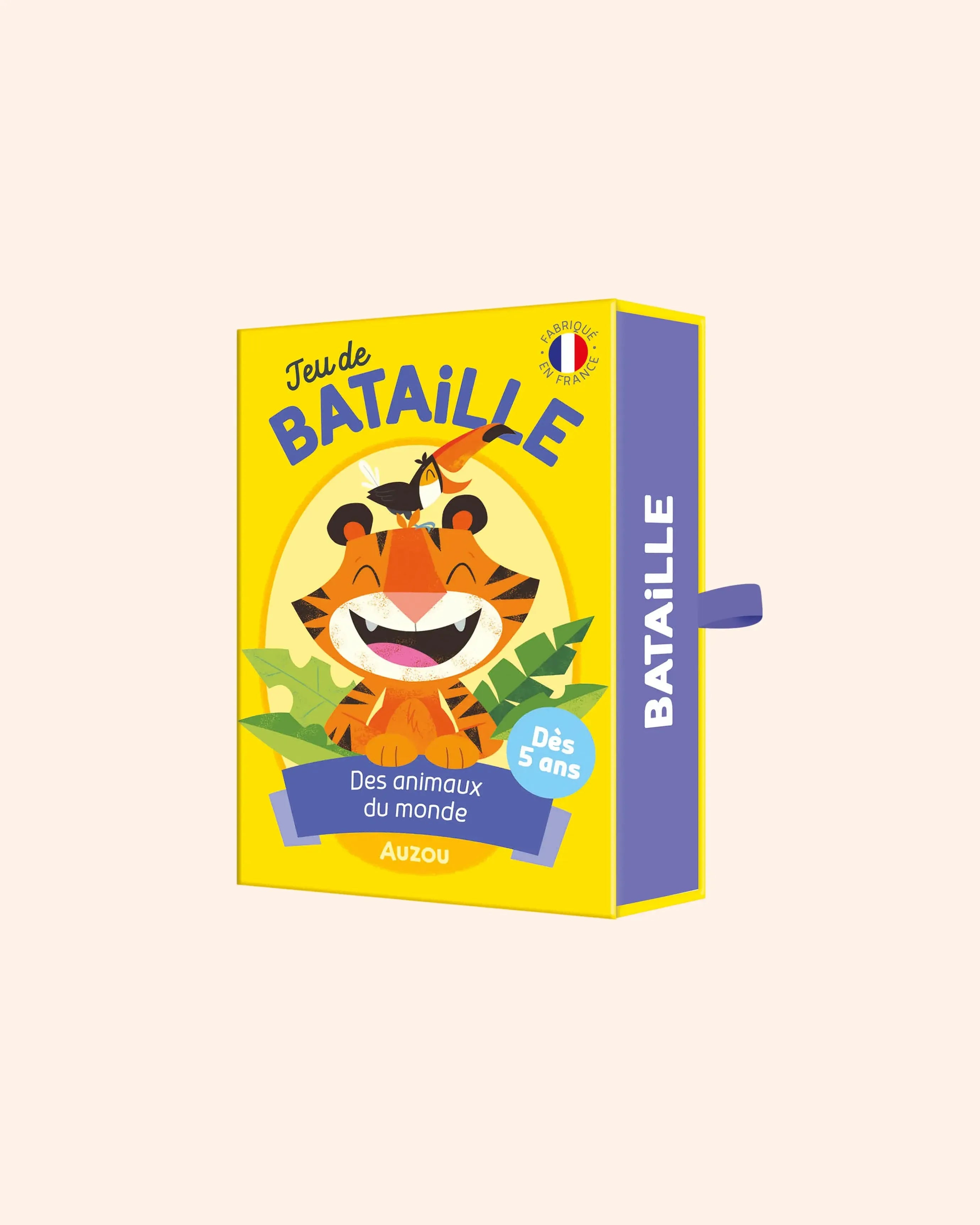jeu de bataille des animaux du monde   auzou 1