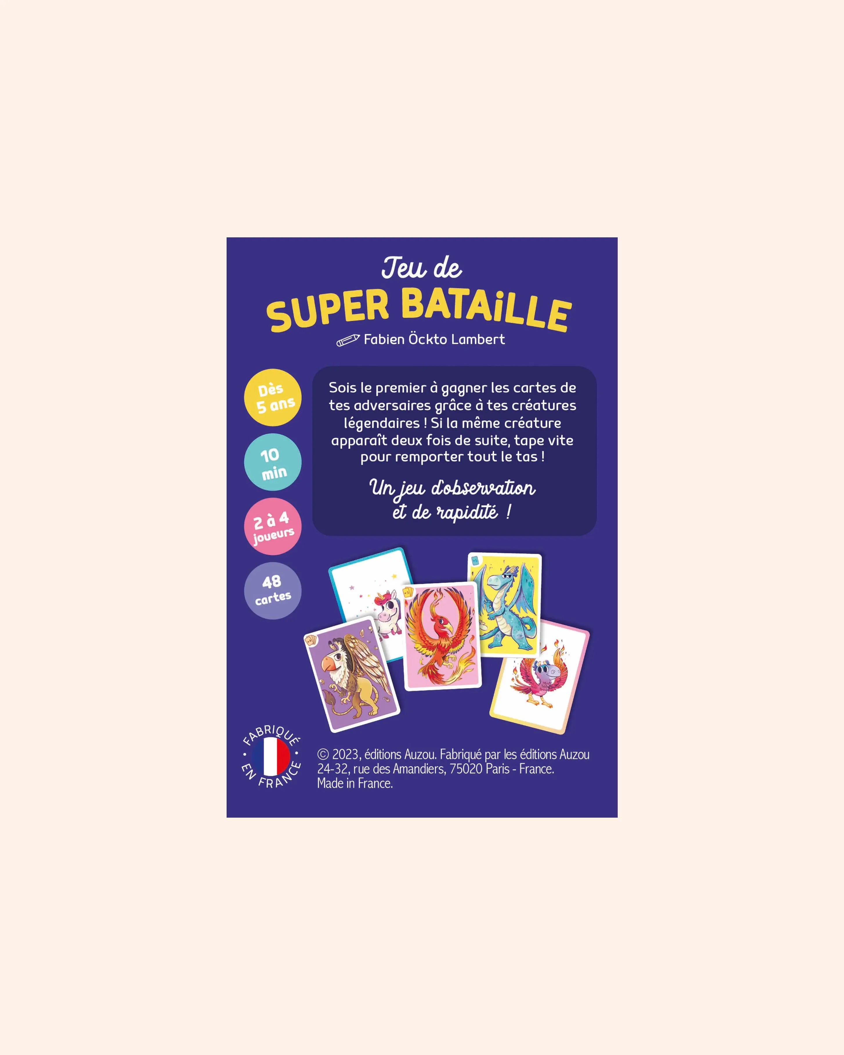 jeu de super bataille   auzou 3