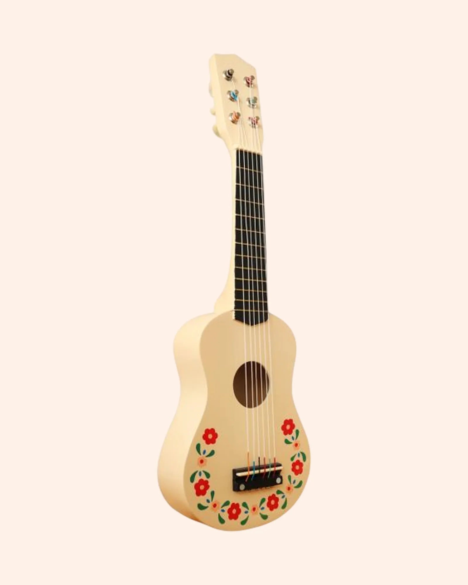 jouet guitare enfant a fleurs   le petit souk 1