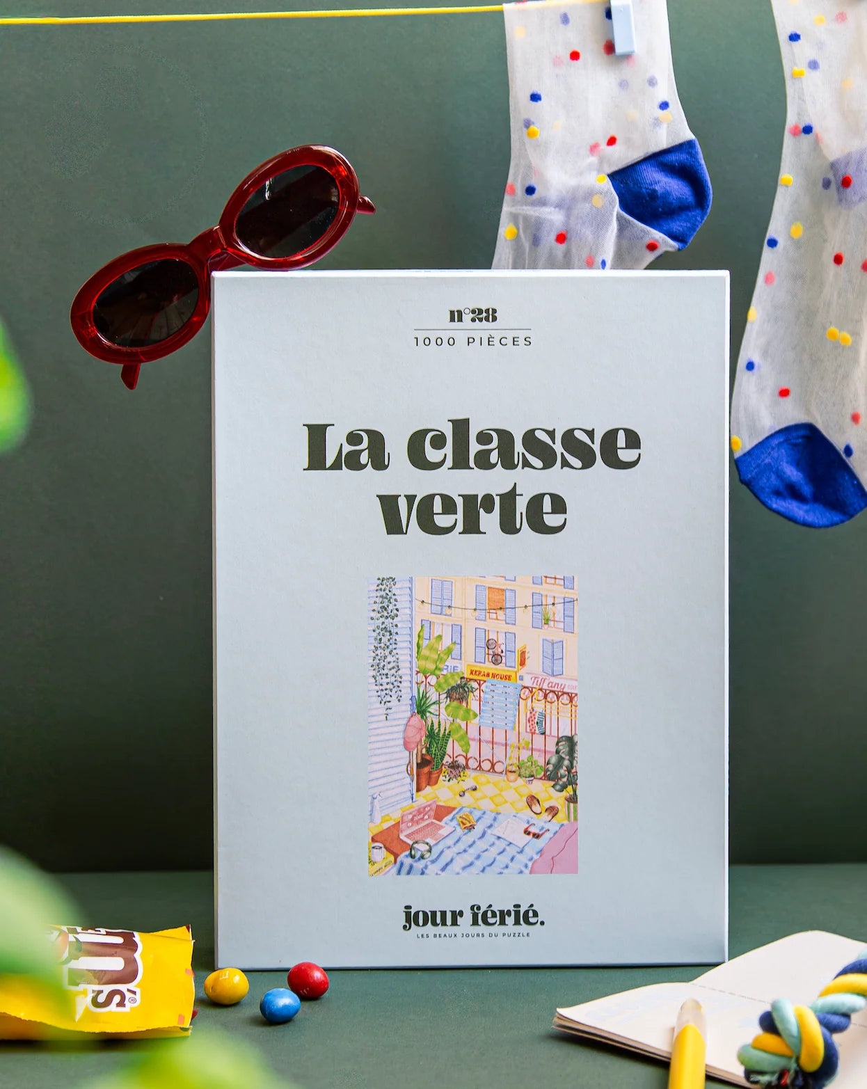 la classe verte   puzzle 1000 pieces   jour ferie 1