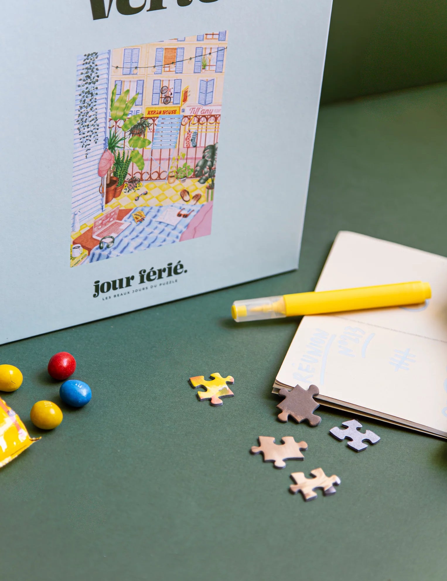 la classe verte   puzzle 1000 pieces   jour ferie 5