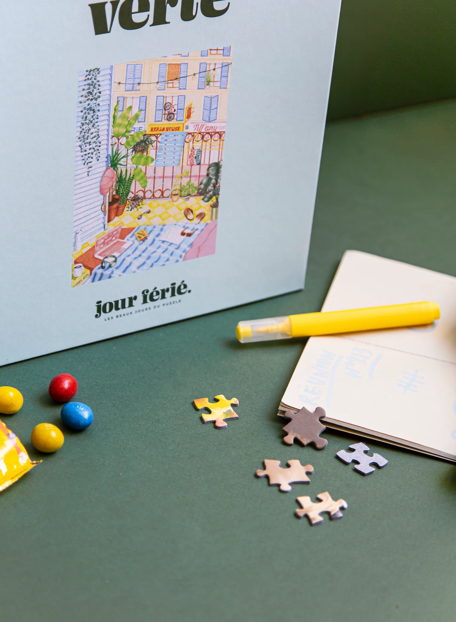 la classe verte   puzzle 1000 pieces   jour ferie 5