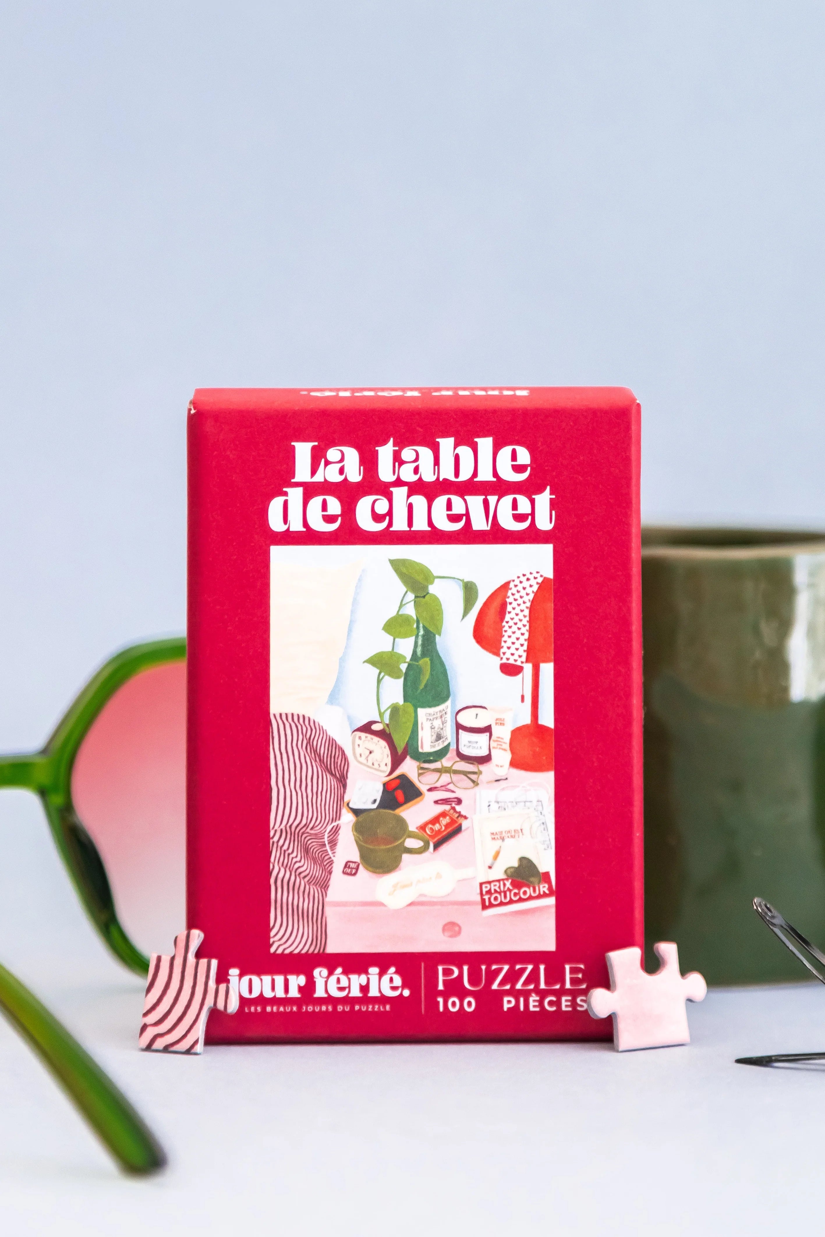 la table de chevet   mini puzzle 100 pieces   jour ferie 1