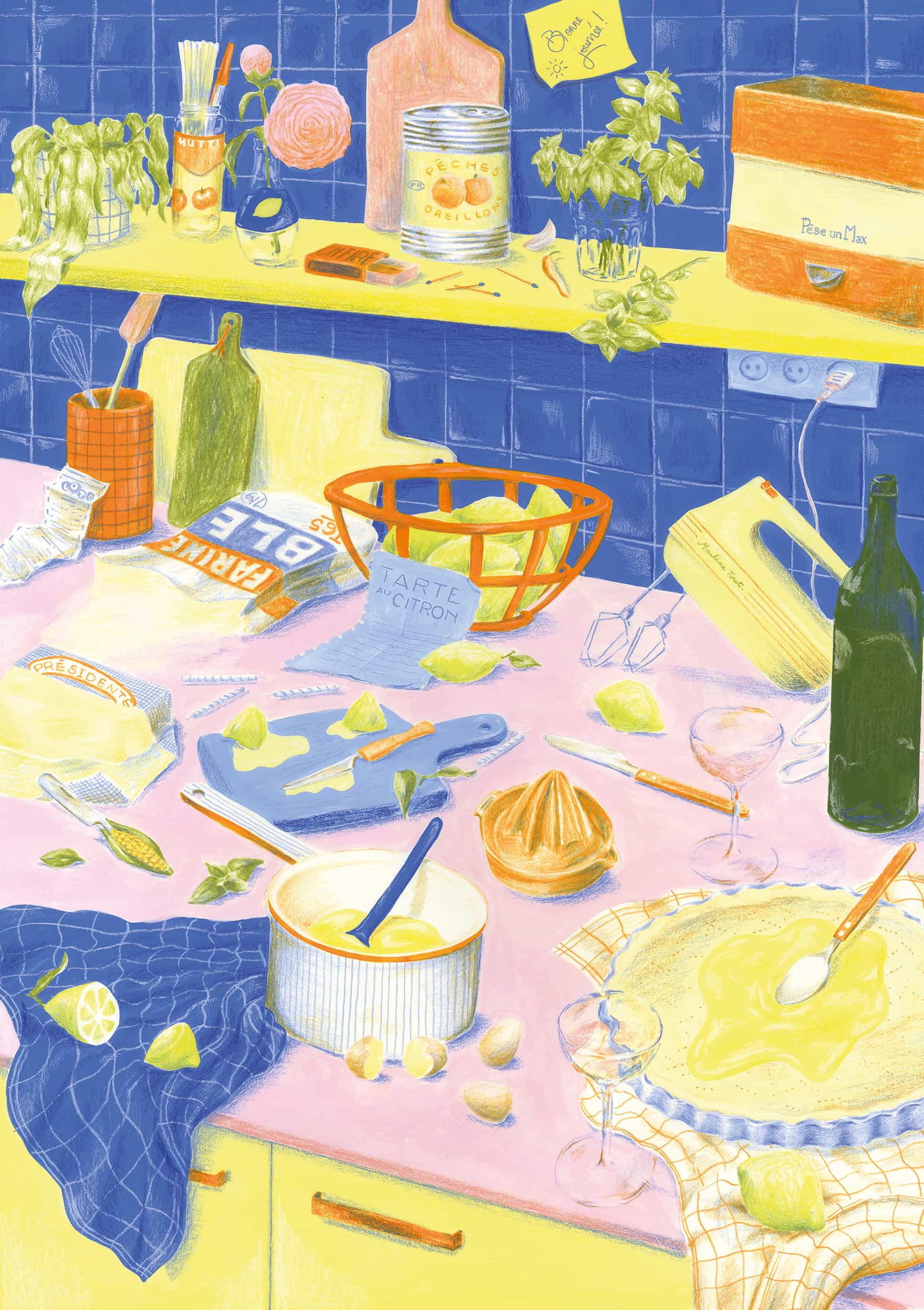 la tarte au citron   puzzle 1000 pieces   jour ferie 2